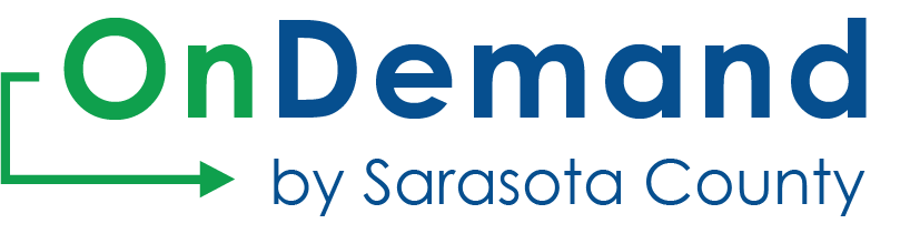 Logo for OnDemand by Sarasota County