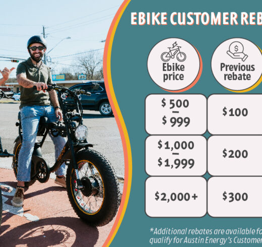 Promotional image for e-bike rebate expansion