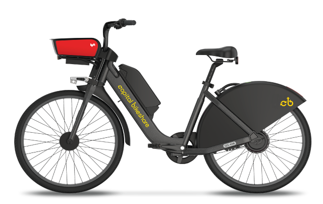 Image of Capital Bikeshare electric bicycle