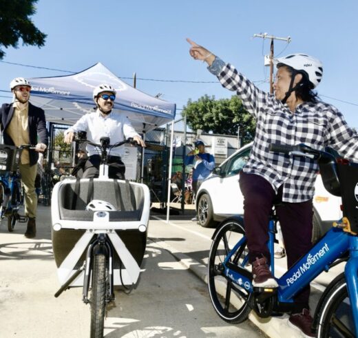 Image of people using Good2Go bicycles