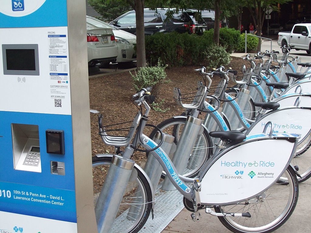 Photo of Healthy Ride Station and Bikes