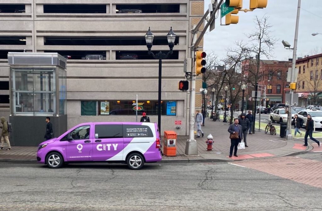 Photo of Via Jersey City vehicle