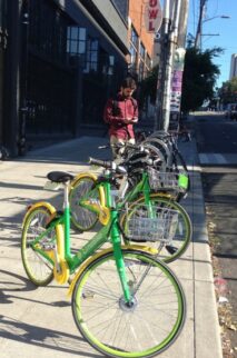 Dockless Lime Bikes