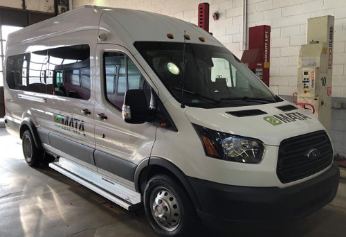 Photo of MATA Microtransit Van