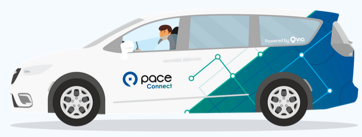 Side image of Pace Connect van