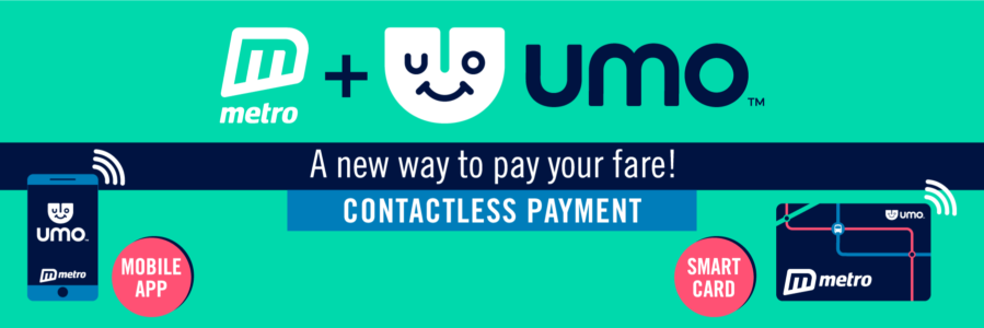 Promotional image for Umo payment options on Omaha Metro