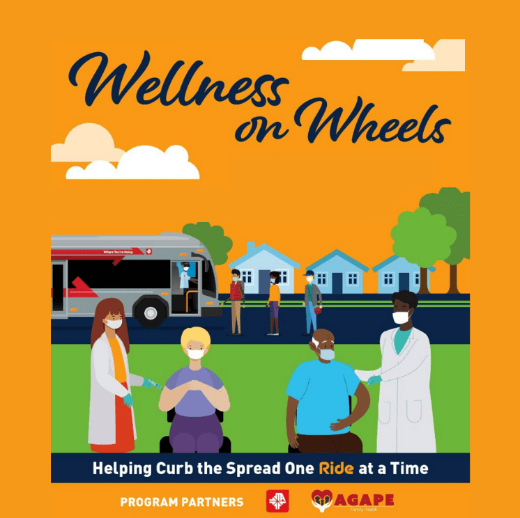 Promotional Image for the Wellness on Wheels program