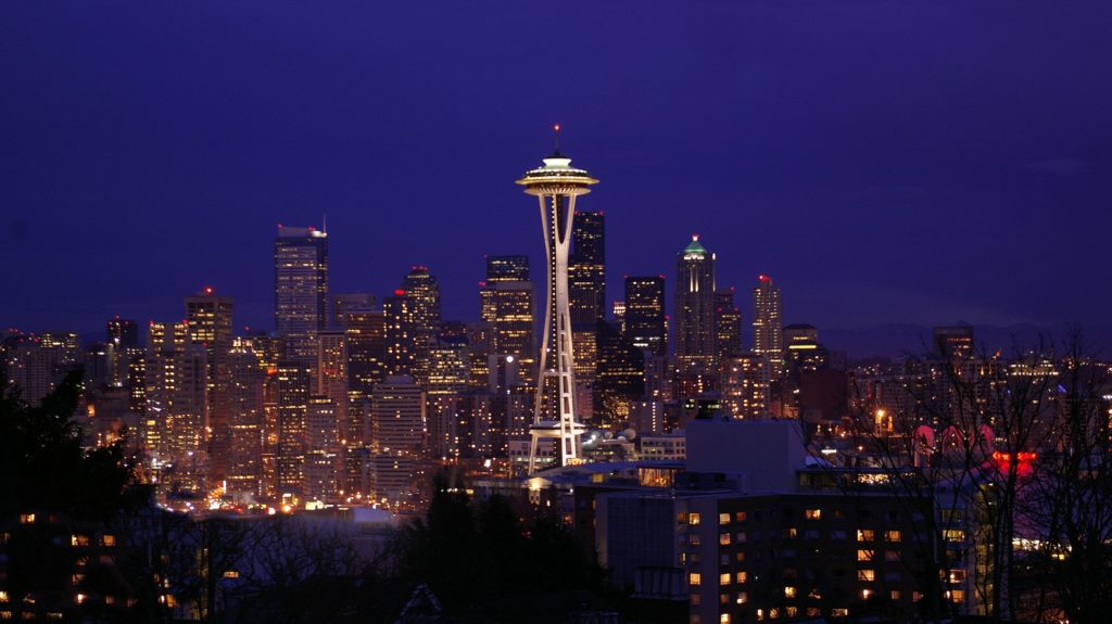 Photo of Seattle skyline