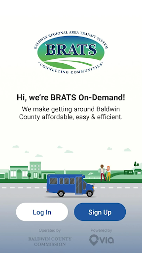 Screenshot of BRATS on-demand mobile app