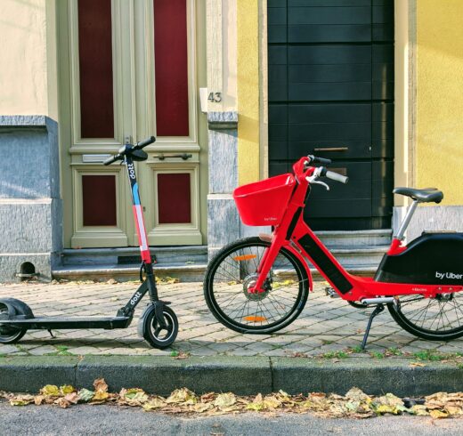 Image of bikeshare and scootershare