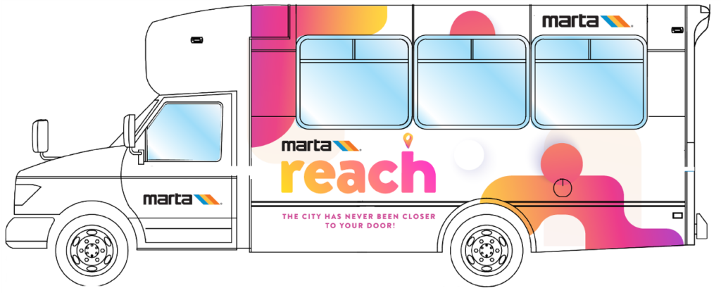 Image of MARTA Reach vehicle
