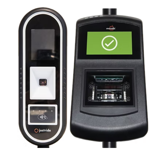 two black ticket validators